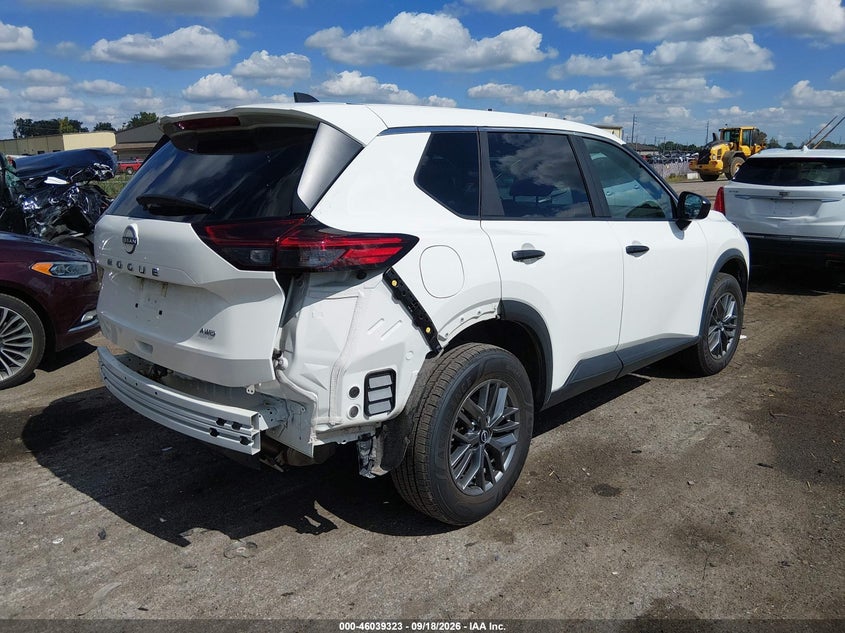 Vin: 5n1bt3ab8pc906967, lot: 46538778, nissan rogue s intelligent awd 20234