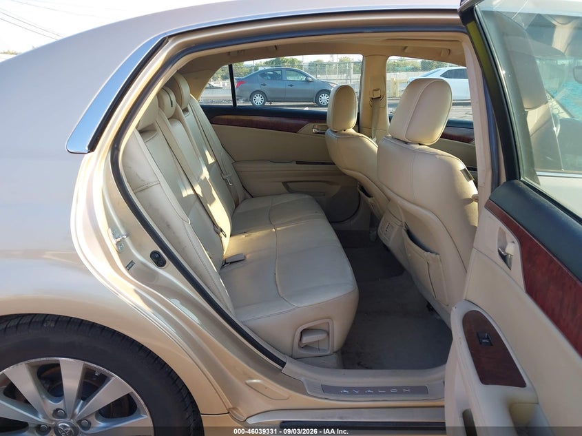 2012 TOYOTA AVALON auction photo 8