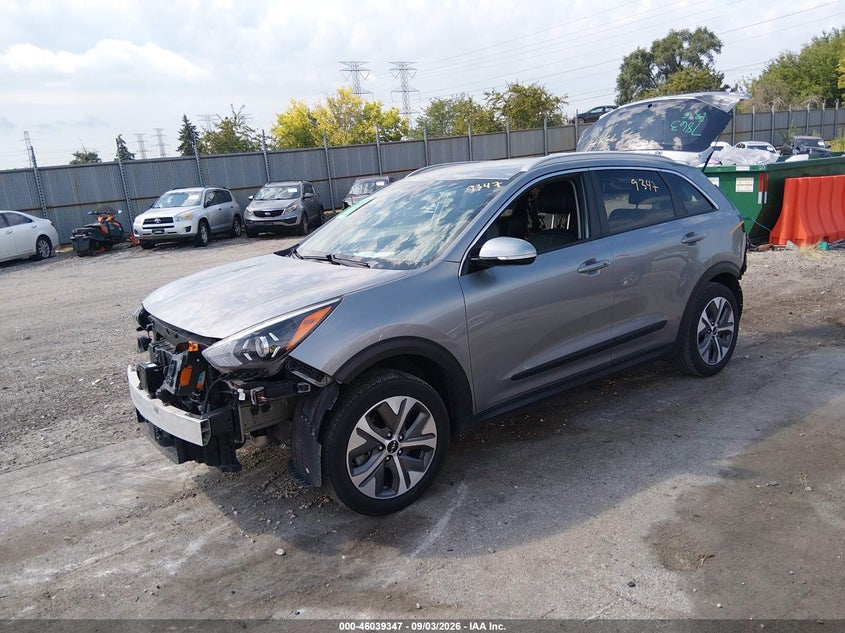 Vin: kndcc3lg9n5140914, lot: 46538802, kia niro ev ex 20222