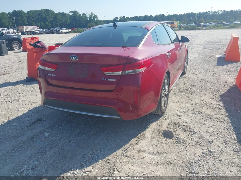 2017 KIA OPTIMA HYBRID auction photo 4