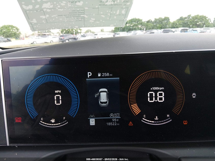 2026 HYUNDAI TUCSON auction photo 7