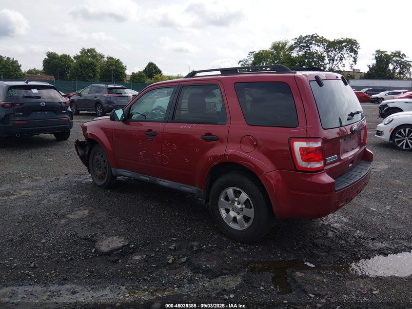 2011 FORD ESCAPE SPORT UTILITY VEHICLE 2.5L I-4 DOHC, VVT, REGULAR , 171HP