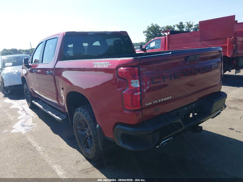 Vin: 1gcpyfed2nz204646, lot: 46538859, chevrolet silverado 1500 ltd 4wd  short bed lt trail boss 20223