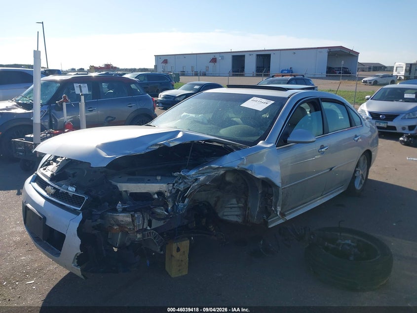 Vin: 2g1wc5e33c1307195, lot: 46538873, chevrolet impala ltz 20122