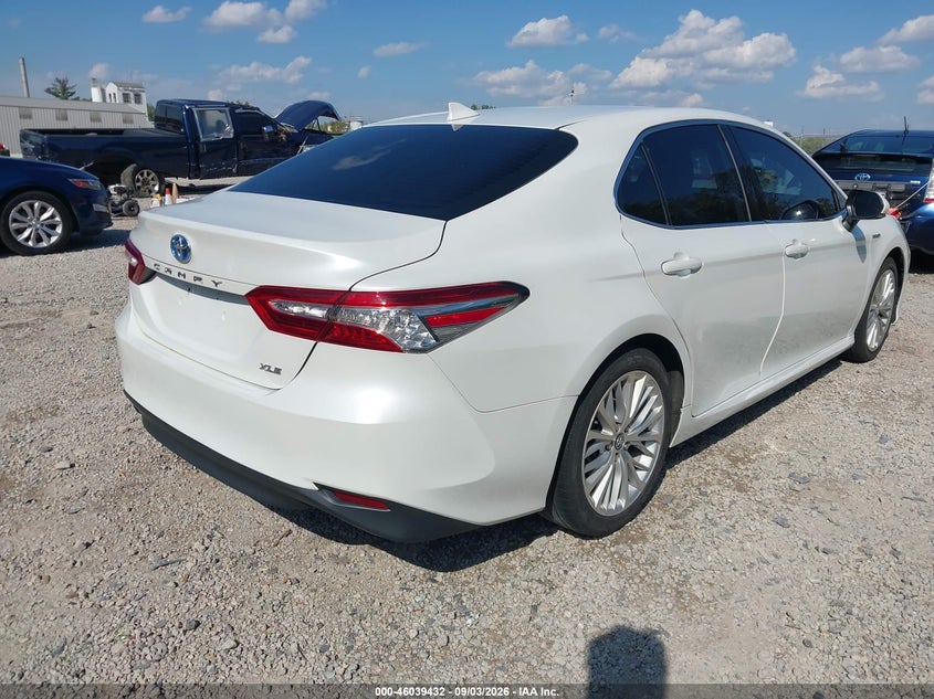 Vin: 4t1f31ak5lu530853, lot: 46538888, toyota camry xle hybrid 20204