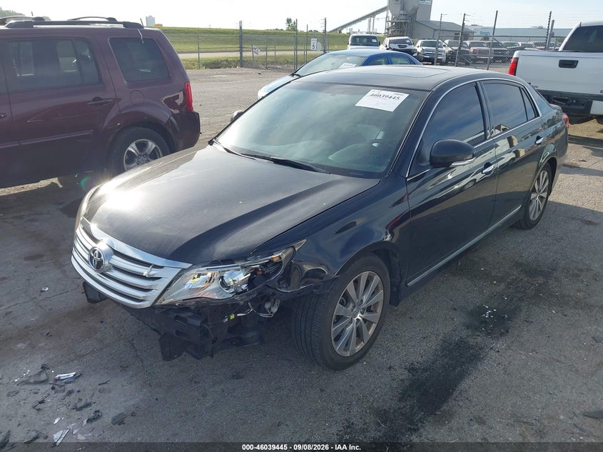 Vin: 4t1bk3db7bu393597, lot: 46538902, toyota avalon limited 20112