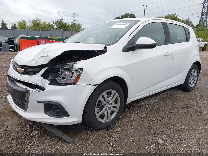 Vin: 1g1jg6sh6h4156773, lot: 46538946, chevrolet sonic lt auto 20172