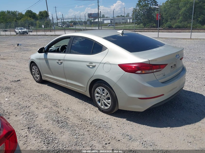 2017 HYUNDAI ELANTRA auction photo 3