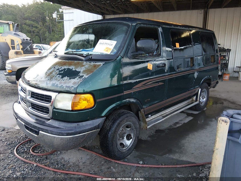 1999 Dodge Ram Van 1500 Commercial/Conversion, Normal Wear & Tear, IAAI, VIN 2B6HB11X8XK503108 — photo 2