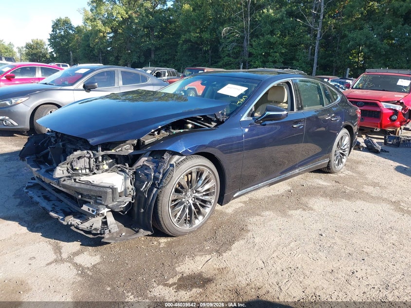 Vin: jthc5lff9k5005889, lot: 46538997, lexus ls 500 20192