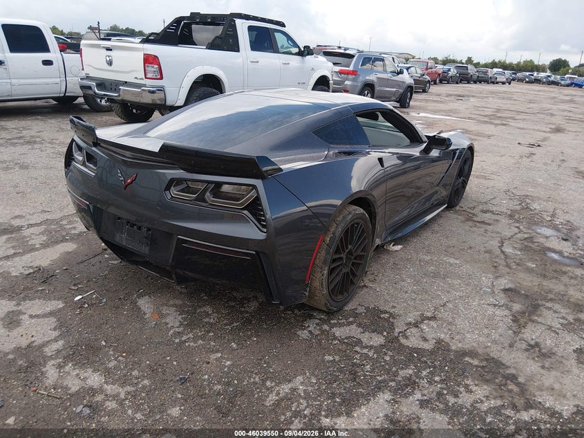Vin: 1g1yg2d70e5100734, lot: 46539005, chevrolet corvette stingray z51 20144