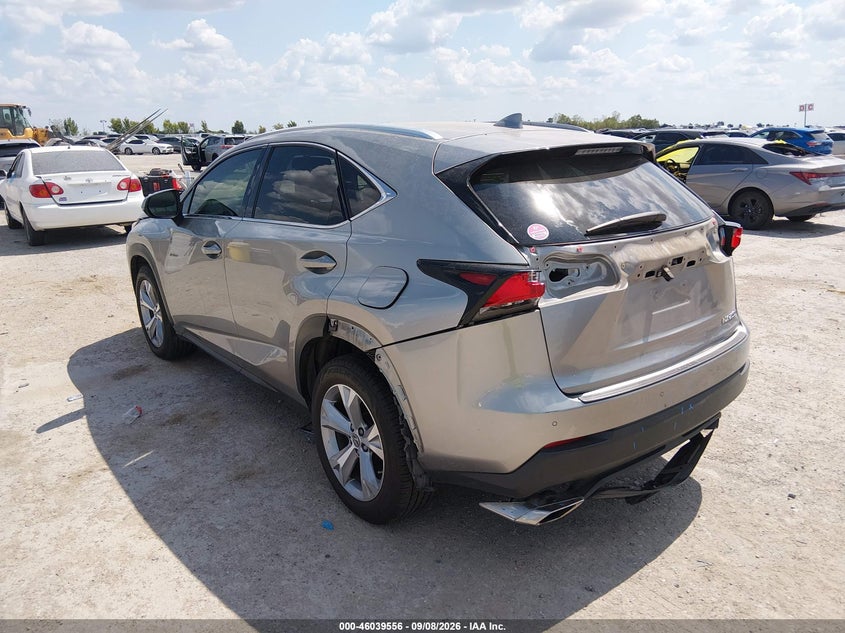 Vin: jtjyarbz3h2069326, lot: 46539010, lexus nx 200t 20173