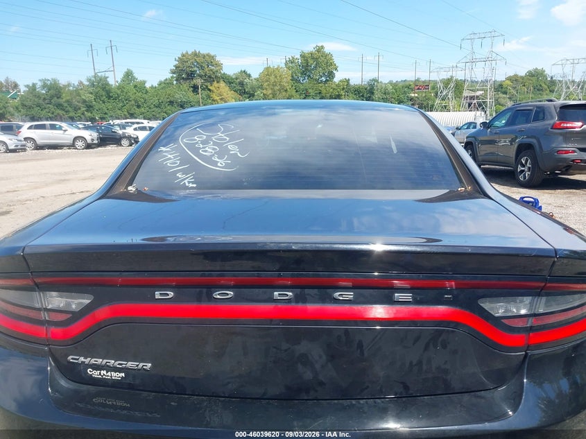 2017 DODGE CHARGER SEDAN 3.6L V-6 DOHC, VVT, REGULAR , 292HP