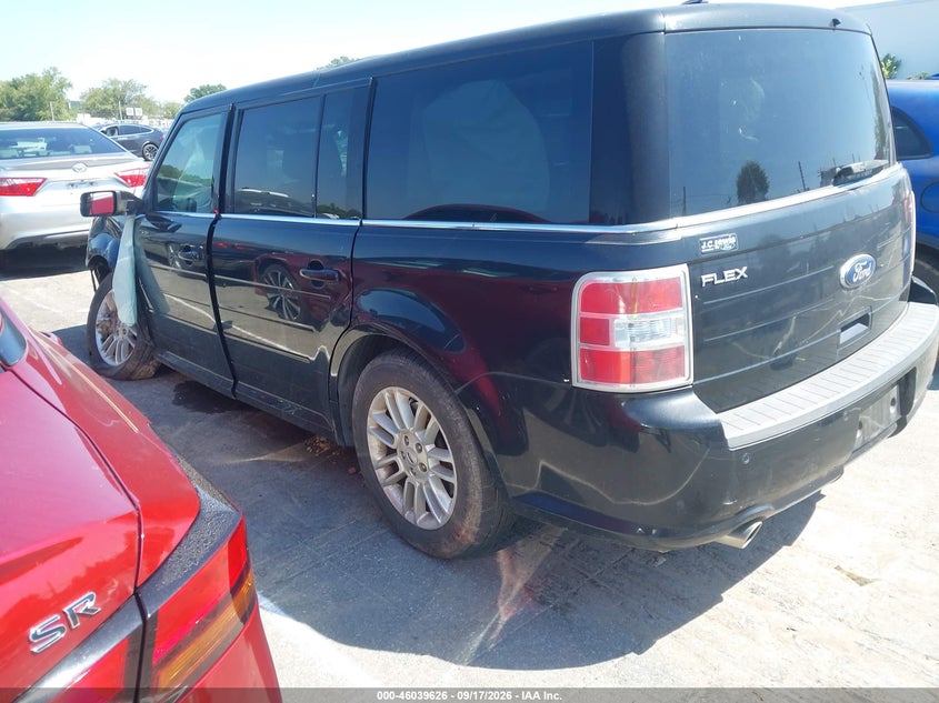 Vin: 2fmgk5c85dbd39344, lot: 46539080, ford flex sel 20133