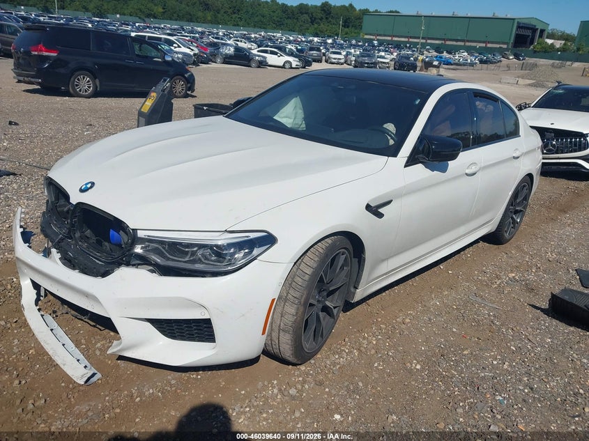 Vin: wbsjf0c00lcd07598, lot: 46539095, bmw m5 competition 20202