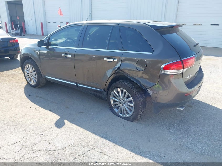 Vin: 2lmdj8jk1bbj28620, lot: 46539132, lincoln mkx 20113