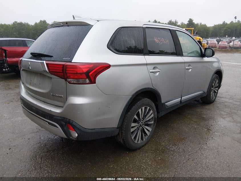 Vin: ja4az3a37kz004639, lot: 46539139, mitsubishi outlander es 20194