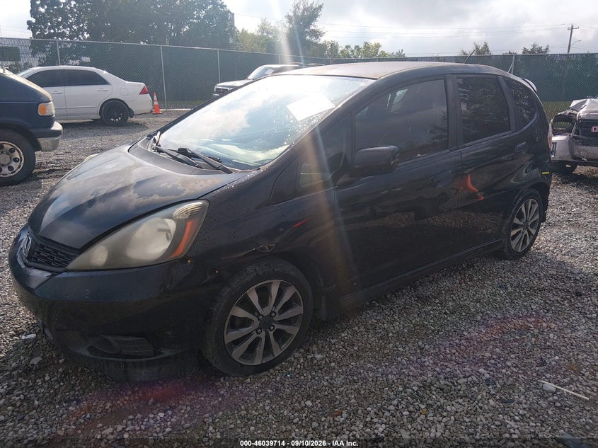 Vin: jhmge8h5xcc012298, lot: 46539169, honda fit sport 20122