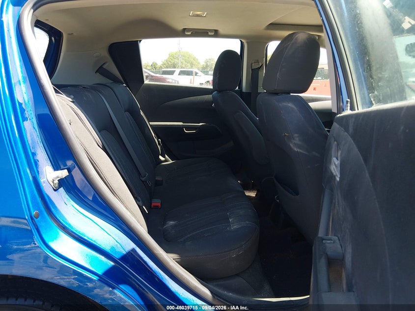 CHEVROLET SONIC 2016 VIN 1G1JC6SB4G4130646