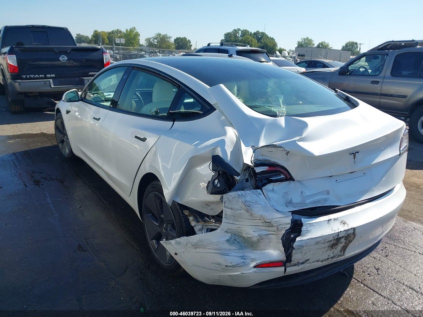 Vin: 5yj3e1ea0mf921714, lot: 46539178, tesla model 3 standard range plus rear-wheel drive 20213