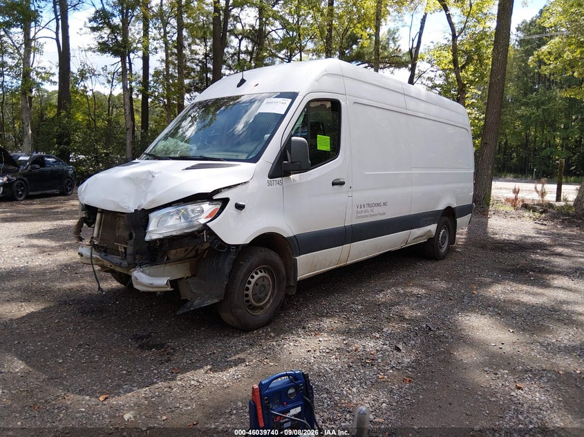 Vin: w1y40chy9mt056810, lot: 46539196, mercedes-benz sprinter 2500 high roof i4 20212