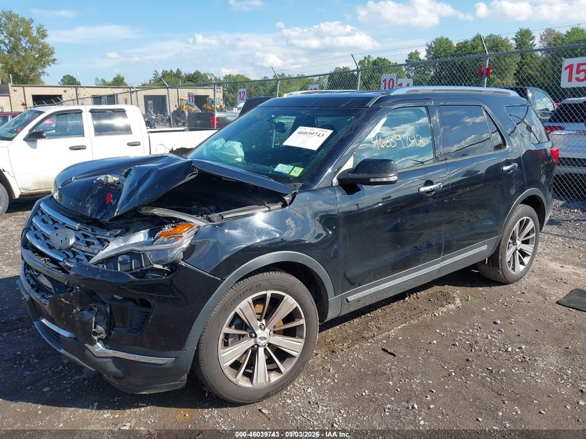 Vin: 1fm5k8f89jgb45926, lot: 46539198, ford explorer limited 20182