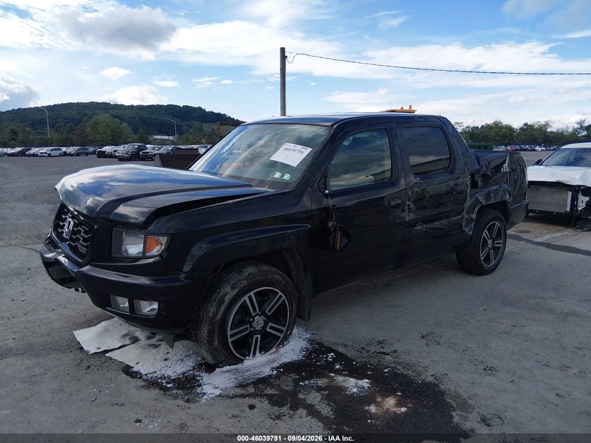 Vin: 5fpyk1f76db016404, lot: 46539246, honda ridgeline sport 20132