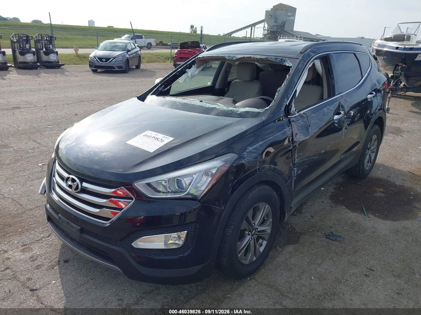 Vin: 5xyzudlb2gg315452, lot: 46539281, hyundai santa fe sport 2.4l 20162