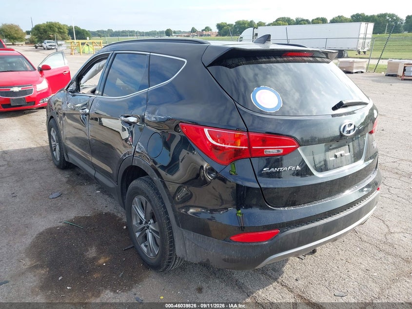 Vin: 5xyzudlb2gg315452, lot: 46539281, hyundai santa fe sport 2.4l 20163