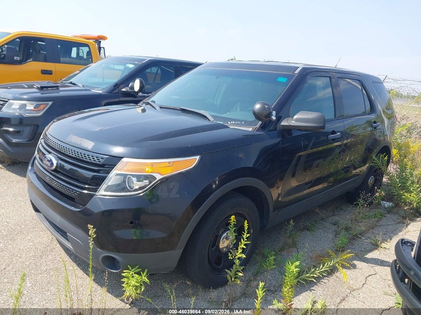 FORD UTILITY POLICE INTERCEPTOR 2014 VIN 1FM5K8AR0EGB38062