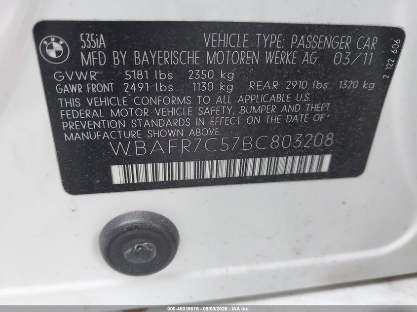 2011 BMW 535I · Photo 9