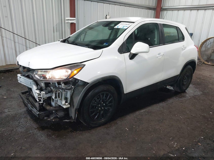 CHEVROLET TRAX 2017 VIN 3GNCJKSB4HL253302