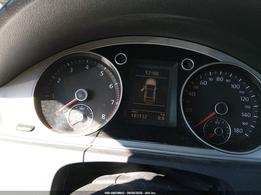 2013 VOLKSWAGEN CC auction photo 7