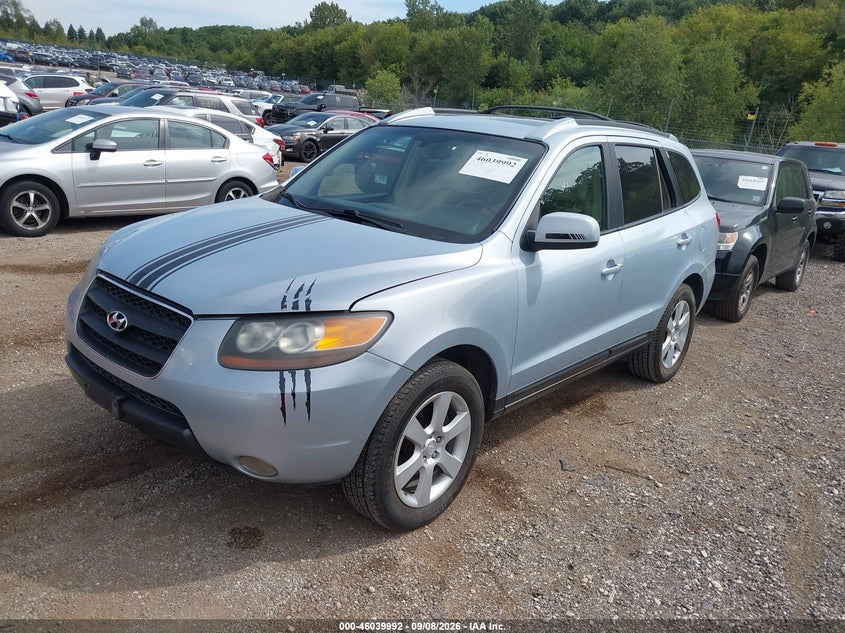 2007 HYUNDAI SANTA FE auction photo 2