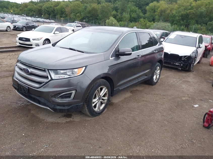 Vin: 2fmpk4j95gbb03240, lot: 46539488, ford edge sel 20162