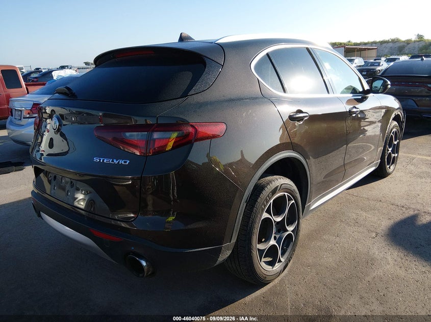 Vin: zasfakbn8j7b66875, lot: 46539530, alfa romeo stelvio ti awd 20184