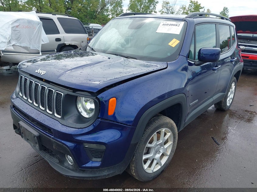 Vin: zacnjbb19kpj89892, lot: 46539537, jeep renegade latitude 4x4 20192