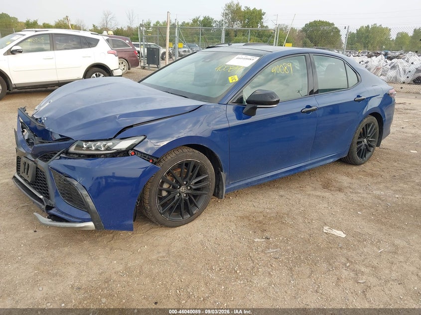 Vin: 4t1k61bk5pu083709, lot: 46539544, toyota camry xse awd 20232
