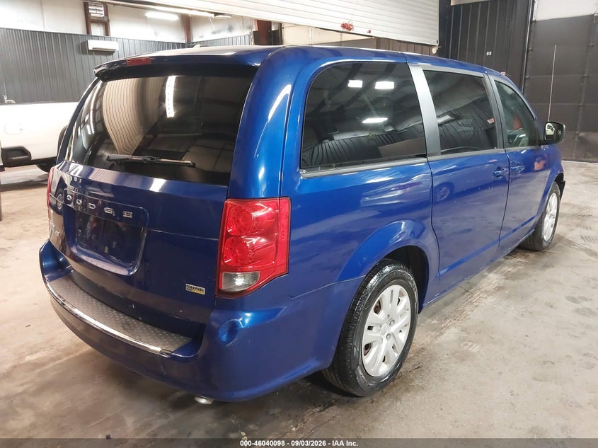 Vin: 2c4rdgbg6jr297023, lot: 46539553, dodge grand caravan se 20184