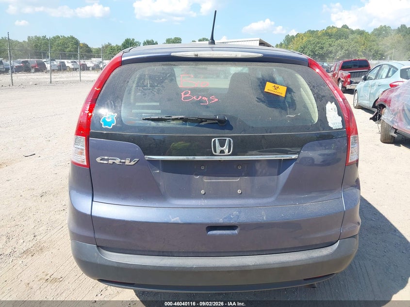 2012 HONDA CR-V SPORT UTILITY VEHICLE 2.4L I-4 DOHC, VVT, REGULAR , 185HP