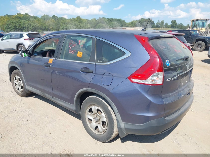 2012 HONDA CR-V SPORT UTILITY VEHICLE 2.4L I-4 DOHC, VVT, REGULAR , 185HP