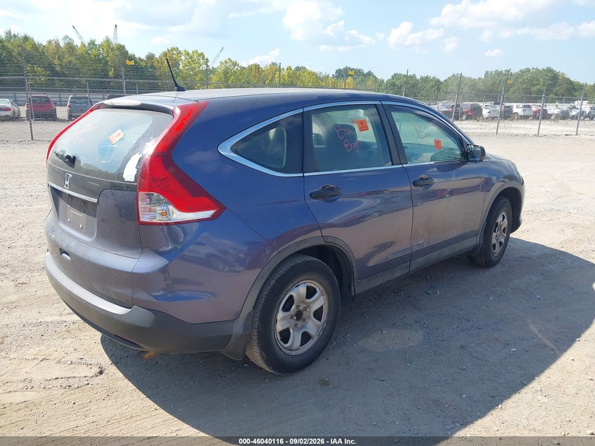 2012 HONDA CR-V auction photo 4