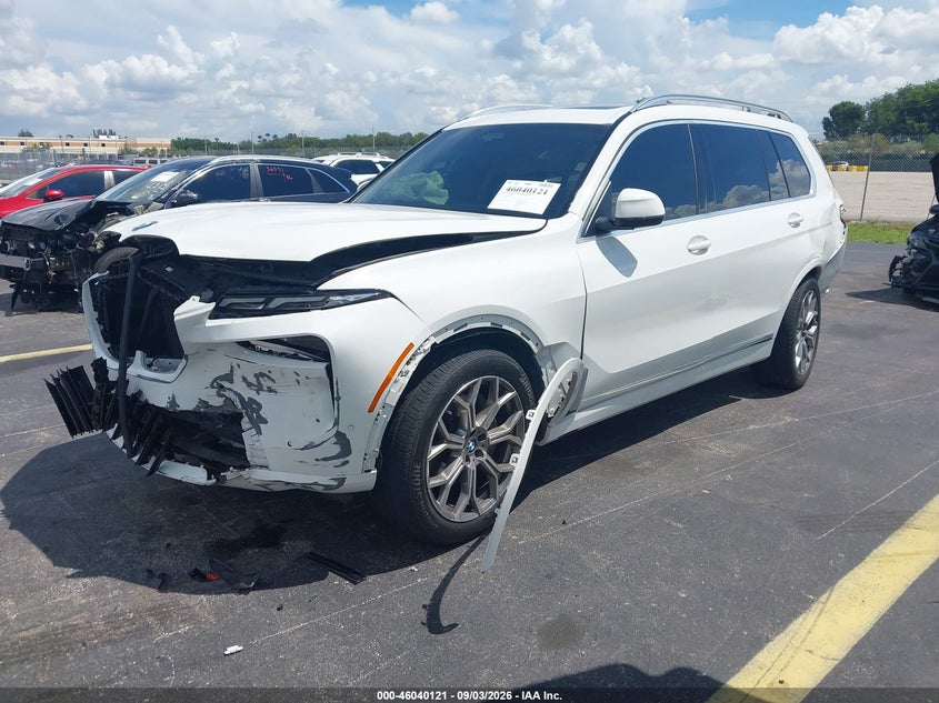 Vin: 5ux23em06p9p02741, lot: 46539576, bmw x7 xdrive40i 20232