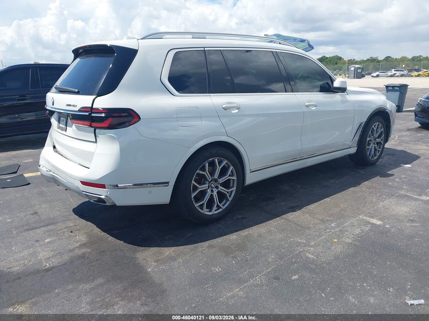 Vin: 5ux23em06p9p02741, lot: 46539576, bmw x7 xdrive40i 20234