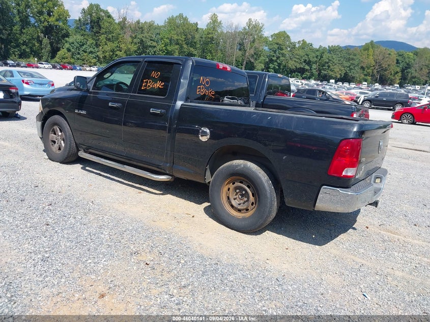 DODGE RAM 1500 2009 VIN 1D3HB18P19S796335