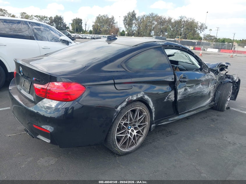 Vin: wbs3r9c31ha014419, lot: 46539603, bmw m4 20174