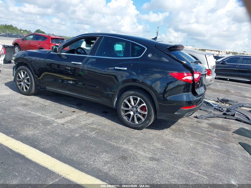 Vin: zn661xua7jx303741, lot: 46539626, maserati levante 20183