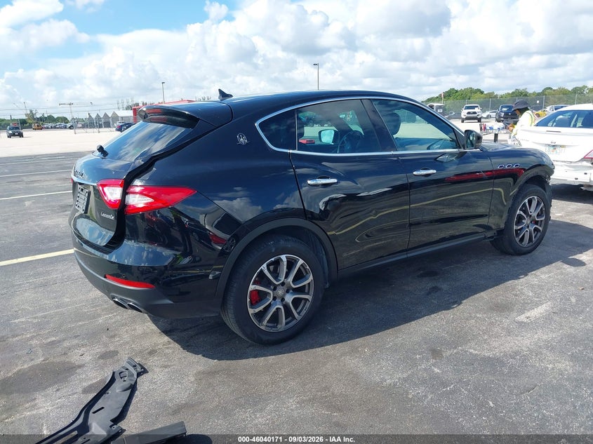 Vin: zn661xua7jx303741, lot: 46539626, maserati levante 20184