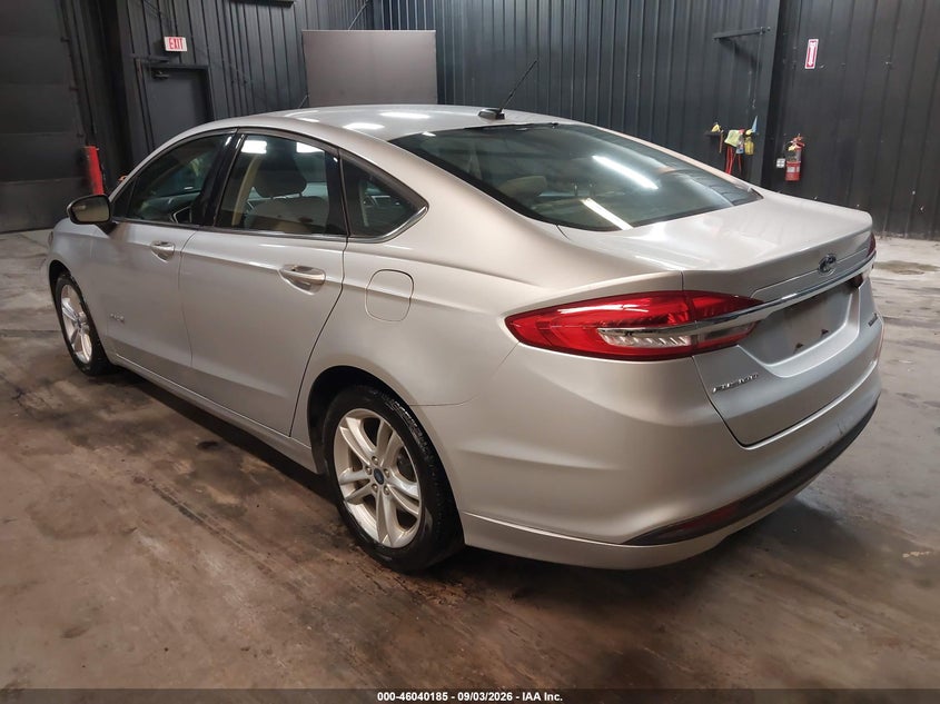 2018 FORD FUSION HYBRID auction photo 3