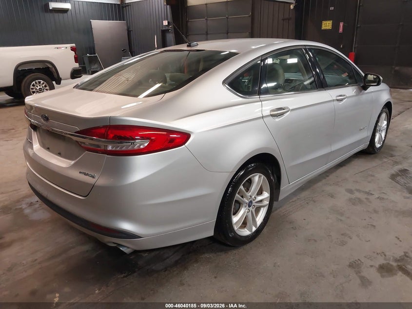 2018 FORD FUSION HYBRID auction photo 4